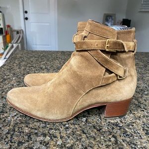 Saint Laurent Ankle Suede Booties